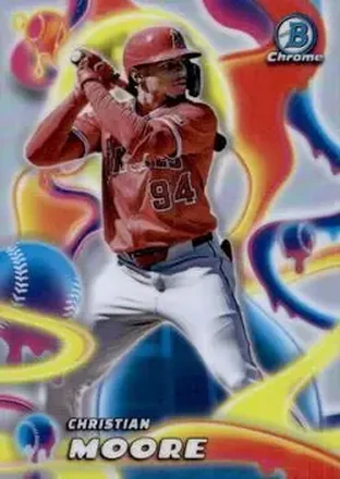2025 Bowman Chrome #MM-3 Melt Mashers Christian Moore