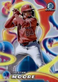 2025 Bowman Chrome #MM-3 Melt Mashers Christian Moore