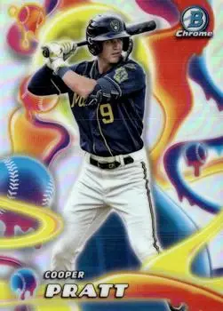 2025 Bowman Chrome #MM-9 Melt Mashers Cooper Pratt