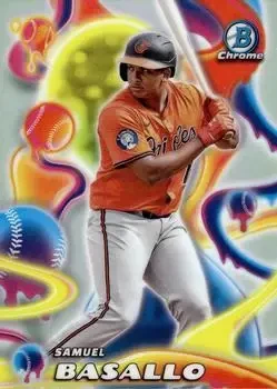 2025 Bowman Chrome #MM-12 Melt Mashers Samuel Basallo