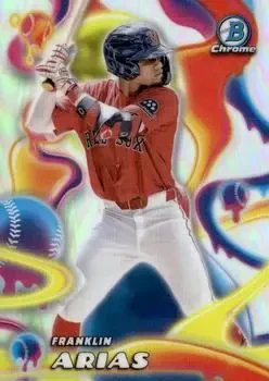 2025 Bowman Chrome #MM-14 Melt Mashers Franklin Arias