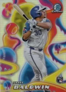 2025 Bowman Chrome #MM-19 Melt Mashers Drake Baldwin