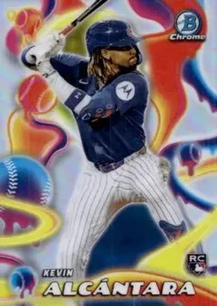 2025 Bowman Chrome #MM-21 Melt Mashers Kevin Alcántara