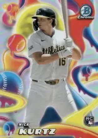 2025 Bowman Chrome #MM-25 Melt Mashers Nick Kurtz