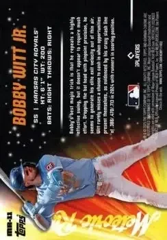 Back of Bobby Witt Jr.