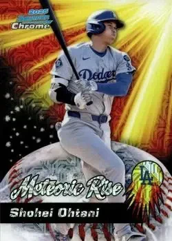 2025 Bowman Chrome #MR-12 Meteoric Rise Mojo Mega Refractor Shohei Ohtani