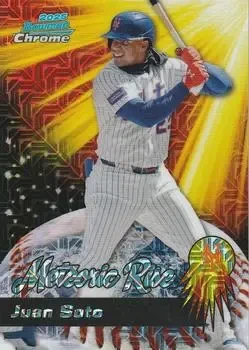 2025 Bowman Chrome #MR-15 Meteoric Rise Mojo Mega Refractor Juan Soto