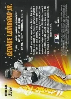 Back of George Lombard Jr.
