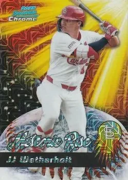 2025 Bowman Chrome #MR-20 Meteoric Rise Mojo Mega Refractor JJ Wetherholt