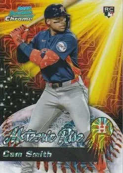 2025 Bowman Chrome #MR-21 Meteoric Rise Mojo Mega Refractor Cam Smith