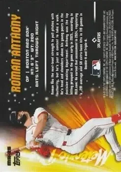 Back of Roman Anthony