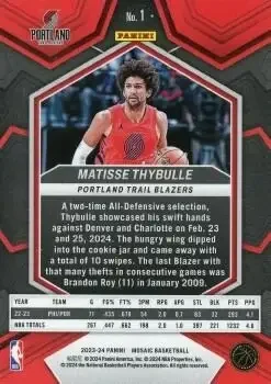 Back of Matisse Thybulle