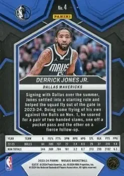 Back of Derrick Jones Jr.