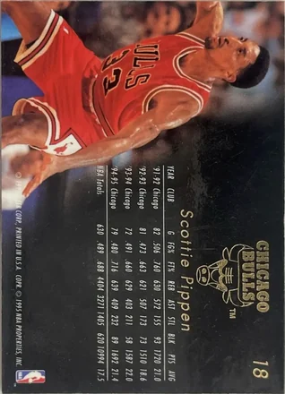 Reverso de Scottie Pippen