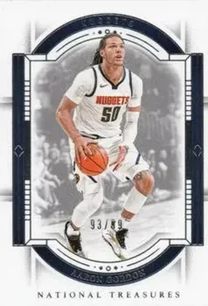 2023-24 Panini National Treasures #38 - Aaron Gordon - Denver Nuggets