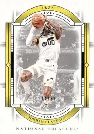 2023-24 Panini National Treasures #65 - Jordan Clarkson - Utah Jazz