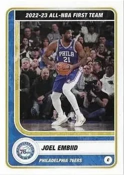 2023-24 Panini NBA Sticker & Card Collection #4 Joel Embiid
