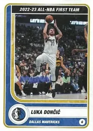 2023-24 Panini NBA Sticker & Card Collection #5 Luka Dončić