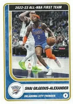 Front of Shai Gilgeous-Alexander