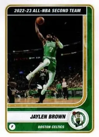 2023-24 Panini NBA Sticker & Card Collection #8 Jaylen Brown