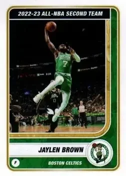 2023-24 Panini NBA Sticker & Card Collection #8 Jaylen Brown