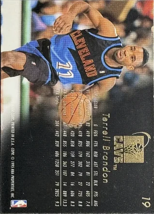 Verso de Terrell Brandon