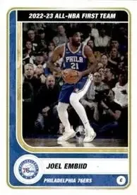 2023-24 Panini NBA Sticker & Card Collection (European Edition) #4 Joel Embiid