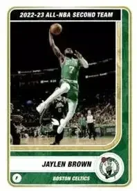 2023-24 Panini NBA Sticker & Card Collection (European Edition) #8 Jaylen Brown