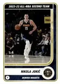 2023-24 Panini NBA Sticker & Card Collection (European Edition) #9 Nikola Jokić