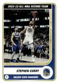 2023-24 Panini NBA Sticker & Card Collection (European Edition) #10 Stephen Curry
