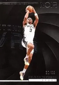 2023-24 Panini Noir #3 Keldon Johnson