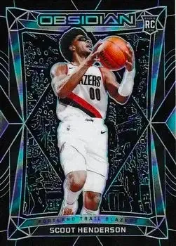 2023-24 Panini Obsidian #2 Scoot Henderson