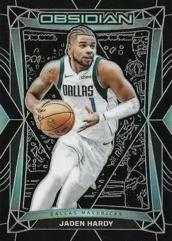2023-24 Panini Obsidian #8 Jaden Hardy