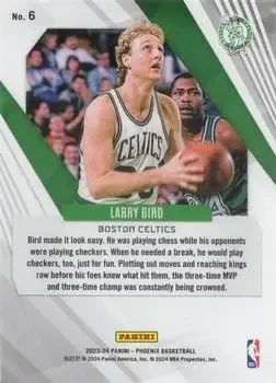 Back of Larry Bird