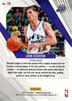 Back of John Stockton