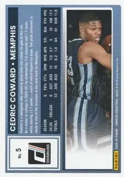 Back of Cedric Coward