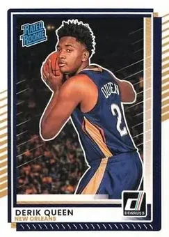 2025-26 Donruss #7 - Derik Queen - New Orleans Pelicans