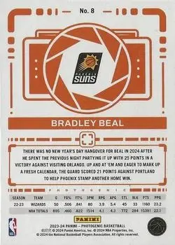 Back of Bradley Beal