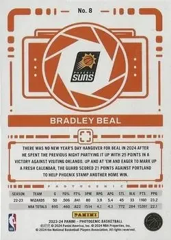 Back of Bradley Beal