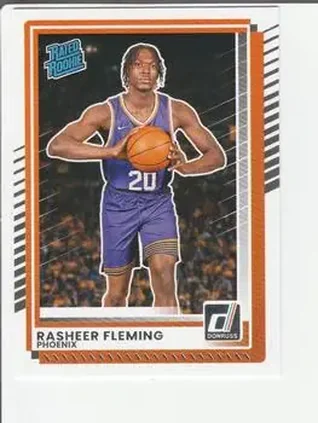 2025-26 Donruss #18 - Rasheer Fleming - Phoenix Suns 2025-26 Donruss #18 - Rasheer Fleming - Phoenix Suns