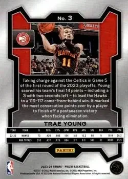 Back of Trae Young