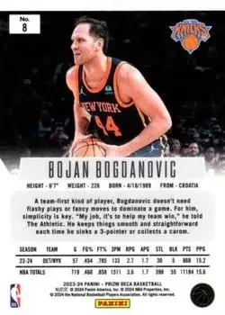 Back of Bojan Bogdanović