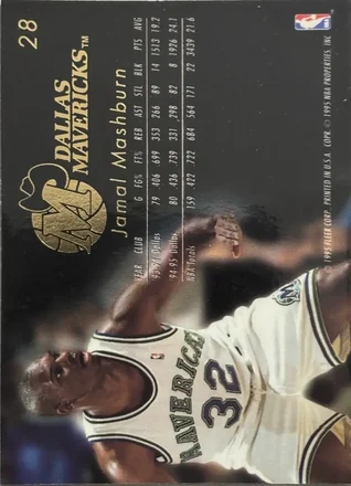 Jamal Mashburn 背面