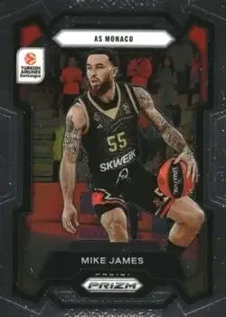 2023-24 Panini Prizm EuroLeague #1 Mike James