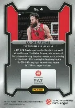 Back of Luigi Datome