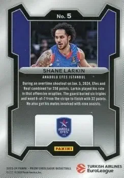 Back of Shane Larkin
