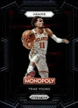 2023-24 Panini Prizm Monopoly #4 Trae Young