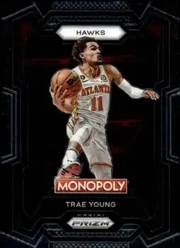 2023-24 Panini Prizm Monopoly #4 Trae Young