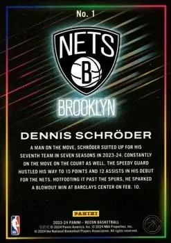 Back of Dennis Schroder