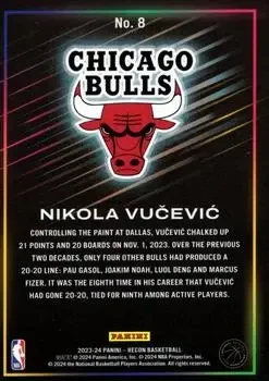 Back of Nikola Vučević
